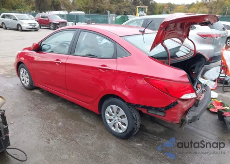 2015 Hyundai Accent Gls z USA, uszkodzony, nr VIN KMHCT4AE5FU905921